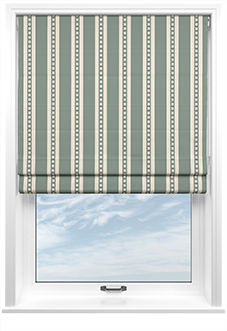 The British Stripe Co. Edgar, Polzeath No.1 - Roman Blind